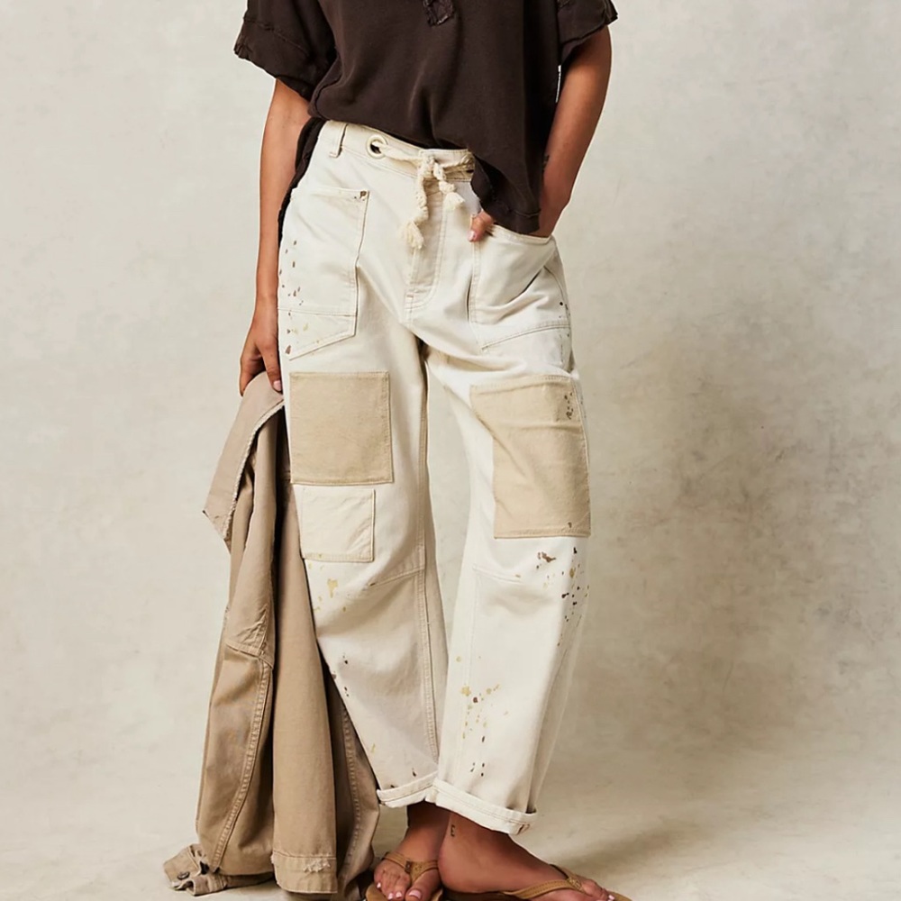 We The Free Moxie Pull-On Barrel Jeans